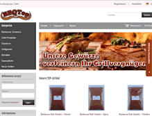 Tablet Screenshot of bbqtop.de